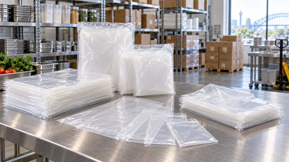 Bulk freezer bags for commercial kitchens and restaurants in Sydney