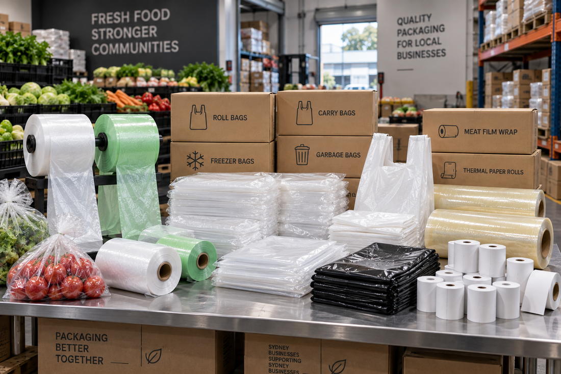 Wholesale packaging supplies for restaurants grocery stores and businesses near Cabramatta NSW