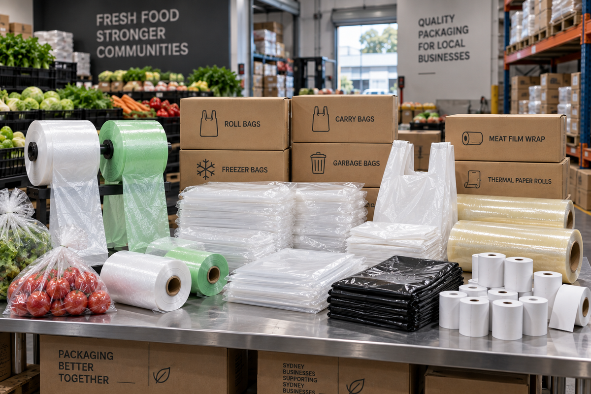 Wholesale packaging supplies for restaurants grocery stores and businesses near Cabramatta NSW