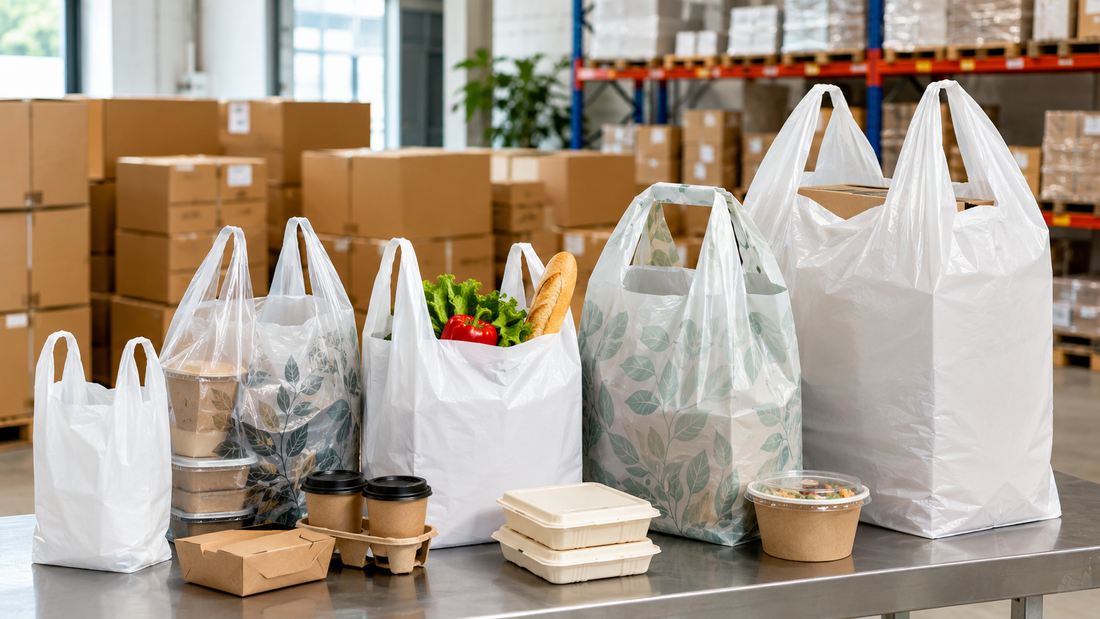 Bulk carry bags for retail and takeaway businesses in Australia