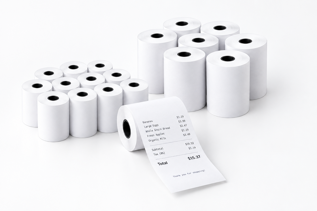 Why Till Receipts Fade & How to Store Thermal Paper Rolls