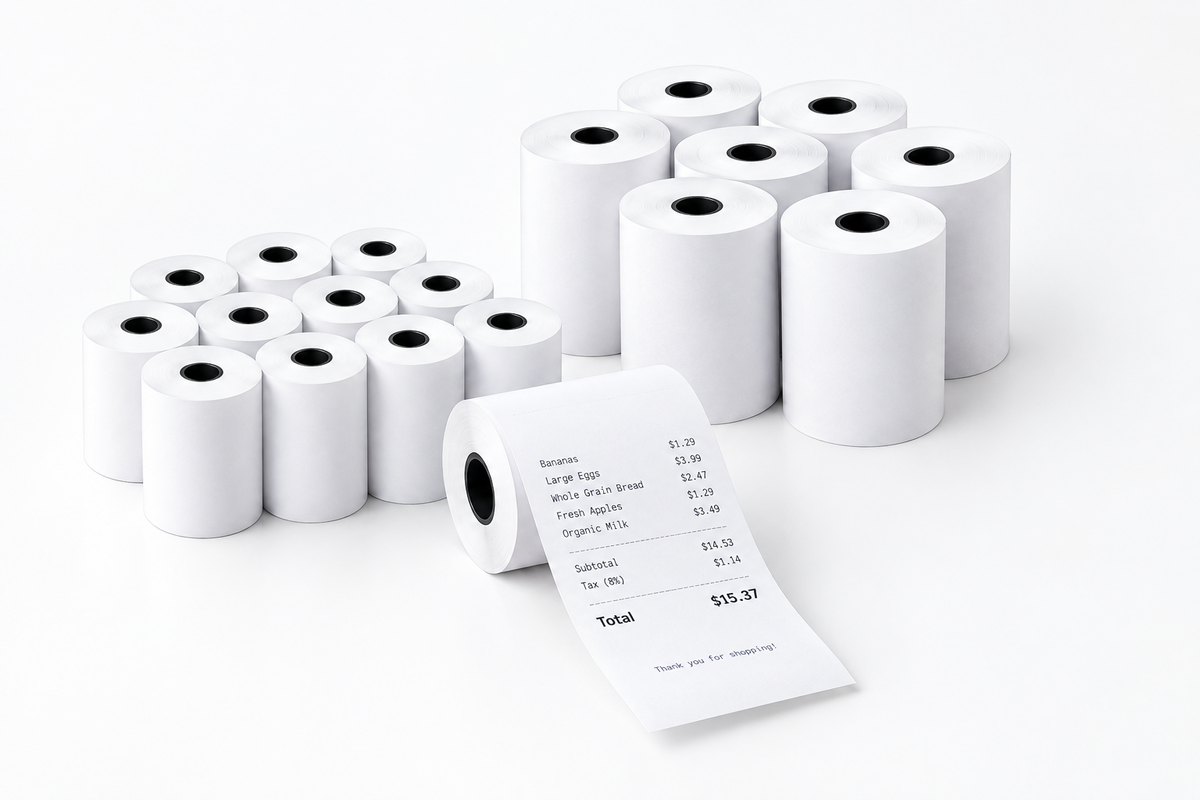 Why Till Receipts Fade & How to Store Thermal Paper Rolls